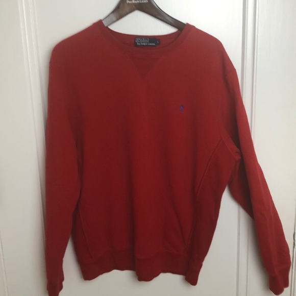 Ralph Lauren Other - Men’s Ralph Lauren red sweatshirt size large